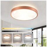 Brilagi LED prigušiva svetiljka GLASS POOL DOUBLE LED/48W/230V 40 cm bakarna + s daljinskim upravljačem u