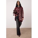 Trendyol Modest Trendyol ženski kardigan model Tctaw26Th00012, bordo Cene