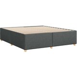 vidaXL Okvir kreveta bez madraca tamnosivi 180x200 cm od tkanine | shoptok.hr