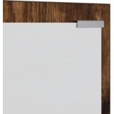 vidaXL Nadwyčajna obešalnik za plašče Dimljen hrast 100 x 10 x 100 cm | Shoptok.si