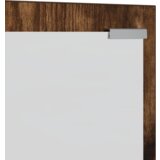 vidaXL Vješalica za kapute na zidu Dimljeni hrast 100 x 10 x 100 cm | shoptok.hr