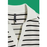 Marisse Women's Sweatshirt L-Bl-4011 Off White_Black | Shoptok.si
