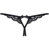 Obsessive 831-THC-1 Crotchless Thong Black S/M | shoptok.hr