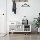 vidaXL Ormarić za cipele bijeli 102 x 36 x 60 cm od konstruiranog drva Cijene