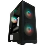 LC-Power kućište za geјmerski računar 717 WMeshwork_L Light, 2x140mm ventilatora, 1x120mm ventilator, belo Cene