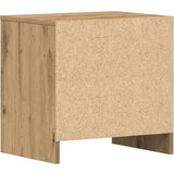  Noćni ormarić umjetni hrast 45x34x44 5 cm konstruirano drvo | shoptok.hr