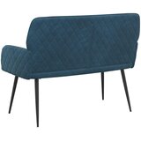  Dvosjed s metalnim nogama 2-sjedalo Plava Baršun | shoptok.hr