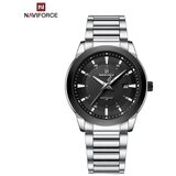Naviforce nf8029 muški ručni sat kvarcni mehanizam crni ( NF8029 CRNI )