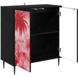  Kreveta AACHEN Crni hrast 69 x 33 x 76 cm Konstruirano drvo | shoptok.hr