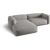 Micadoni Svetlo siva kotna sedežna garnitura (levi kot) Martina – Home | Shoptok.si