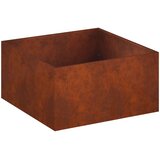  Vrtna saksija 2 kom. Rđa 60 x 60 x 40 cm Otporni čelik | shoptok.hr