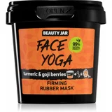 Beauty Jar Face Yoga čistilna luščilna maska z hranilnim učinkom 20 g