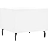 vidaXL klubske mizice 2 kosa bele 50x50x40 cm inženirski les | Shoptok.si