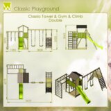  Drveno dječje igralište Dino play station - Wendi Toys | EU KVALITETA | shoptok.hr
