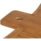  Sklopivi barski stol od masivne tikovine 155 x 53 x 105 cm | shoptok.hr