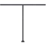  Tenda na ručno uvlačenje LED 350 x 250 cm plavo-bijela | shoptok.hr