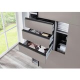MID.YOU OMARA Z DRSNIMI VRATI, bež, sivobež | Shoptok.si