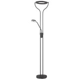 Fischer & Honsel Črna LED zatemnitvena stoječa svetilka (višina 180 cm) Davos – Cene