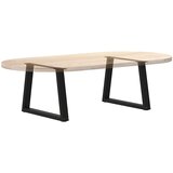  Noge za klub stolić V-oblika 2 kom Crne 50 x (42-43,3) cm Čelik | Shoptok.si