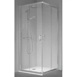 tuš kabina 900X900 H195 silver profil