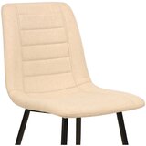 XXXL STOL, les, kovina, tekstil črna, bež | Shoptok.si