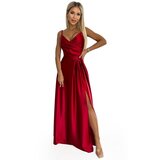 Numoco Elegant satin maxi dress on hangers Cijene