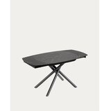 Kave Home Proširiv blagovaonski stol s dodatnom pločom s keramičkom daskom 100x130 cm Yodalia – | shoptok.hr