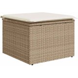  6-dijelni set vrtnih sofa s jastucima bež od poliratana bagrem | shoptok.hr