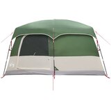  Obiteljski šator s krovom Zelena 320 x 210 x 180 cm Poliester | shoptok.hr