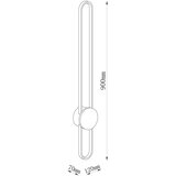  LED zidno svetlo FLORENTYNA LED/24W/230V 4000K zlatno/crno | Eponuda.com