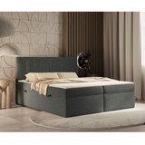 Maison de Rêve Temno siva boxspring postelja s prostorom za shranjevanje 160x200 cm Novento – | Shoptok.si