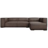 Windsor & Co Sofas Smeđa kožna kutna garnitura (desni kut) Madame - Cijene