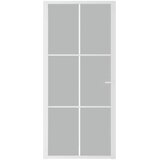  Unutarnja vrata 93 x 201,5 cm Bijela od mat stakla i aluminija | Eponuda.ba