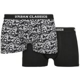 Urban Classics Organic Boxer Shorts 2-Pack Detail Aop+black Cijene