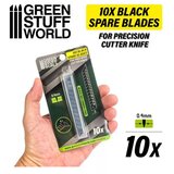 Green Stuff World 10x cuchillas negras SK5 9mm/ 10x black spare SK5 9mm blades Cene