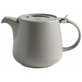Maxwell williams Svetlo siv porcelanast čajnik s cedilom Tint, 1,2 l