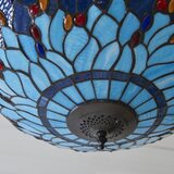 Endon 112250 - Luster na lancu Tiffany DRAGONFLY 3xE27/60W/230V prečnik 50 cm | Eponuda.com