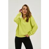 Marisse WOMEN'S SWEATSHIRT Z-BL-4807 LIME | Shoptok.si