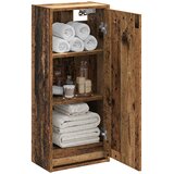  Umivaonik s policom za zid Staro drvo 35 x 20 x 81 cm | shoptok.hr