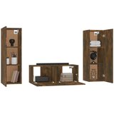  3-dijelni set TV ormarića boja dimljenog hrasta drveni | shoptok.hr