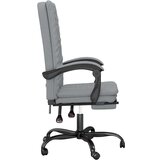  Uredski naslonjač od tkanine svjetlosivi | shoptok.hr