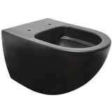 Vitra 7848-083-6147 Sento SmoothFlush viseča brezrobna WC školjka črna z WC desko s počasnim zapiranjem | Shoptok.si