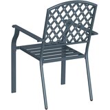  Vrtna stolica 4 pcs Antracit 56 x 65 x 89 cm Čelik | shoptok.hr