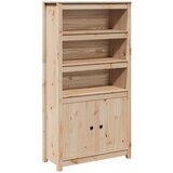 Maison Chic Visoka omara - Komoda - Predalnik 80x35x154 cm trdna borovina, (21717571) Cene