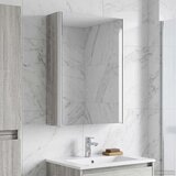  Kopalniška ogledalna omara Siva Sonoma 33 x 11,5 x 50 cm, (5000233317) | Shoptok.si