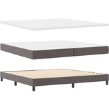  Okvir kreveta s madracem Siva 200 x 200 cm Umjetna koža | shoptok.hr