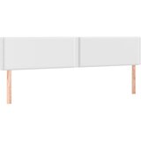  LED uzglavlje bijelo 200 x 5 x 78/88 cm od umjetne kože | shoptok.hr