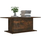  Stolić za kavu boja dimljenog hrasta 102 x 55,5 x 40 cm drveni | Shoptok.si