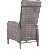  3-dijelni vrtni bistro set od poliratana i stakla sivi | shoptok.hr