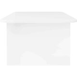  Klubska miza Visok sijaj bela 93 x 53 x 33 cm Konstruiran les, (5000120547) | Shoptok.si